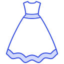 vestido de niña icon