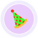 sombrero de fiesta icon