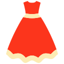 vestido de niña icon