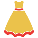 vestido de niña icon