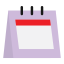 fecha del calendario icon