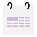 fecha del calendario icon