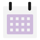 fecha del calendario icon