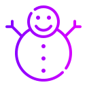 muñeco de nieve icon