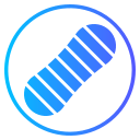 tabla de snowboard icon