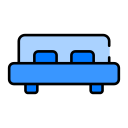 cama tamaño king icon