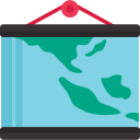 World map icon