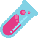 Lab equipment icon