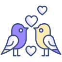 pájaros del amor icon