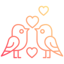 pájaros del amor icon