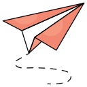 avión de papel icon