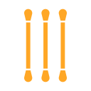 bastoncillo de algodón icon