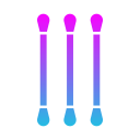 bastoncillo de algodón icon