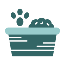 caja de arena para gatos icon