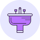 lavabo del baño icon