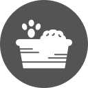 caja de arena para gatos icon