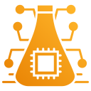 investigación de inteligencia artificial icon