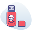 virus usb icon