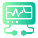 monitor de ecg icon