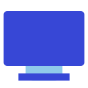 monitor de televisión icon