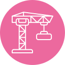 grúa de construcción icon