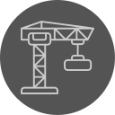 grúa de construcción icon