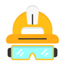 casco de trabajador icon