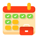 horario de trabajo icon