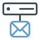 alojamiento de correo electrónico icon