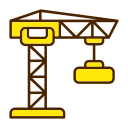 grúa de construcción icon