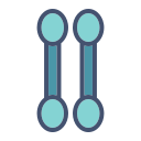 bastoncillo de algodón icon