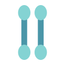 bastoncillo de algodón icon