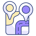 navegación gps icon