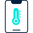 sensor de temperatura icon