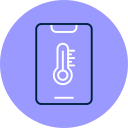 sensor de temperatura icon