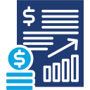 informe financiero icon