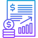 informe financiero icon