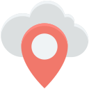 mapa de nubes icon