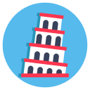 torre de pisa icon