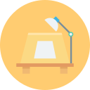 lámpara de escritorio icon