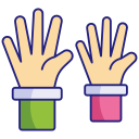 levantar la mano icon