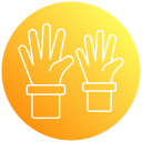 levantar la mano icon