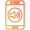 altavoz del teléfono icon