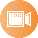 cámara de video icon