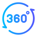 360 grados icon