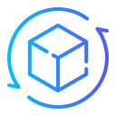 cubo 3d icon