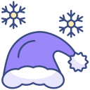 gorro de navidad icon