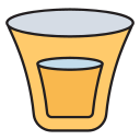 vaso de chupito icon