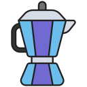 cafetera moka icon