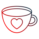 corazón de café icon